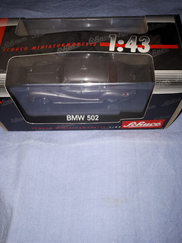 SCHUCO BMW 502 GRAU METALLIC 1:43