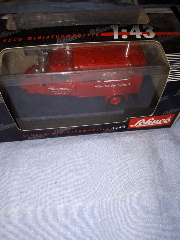 SCHUCO TEMPO KASTENWAGEN SCHUCO 1:43