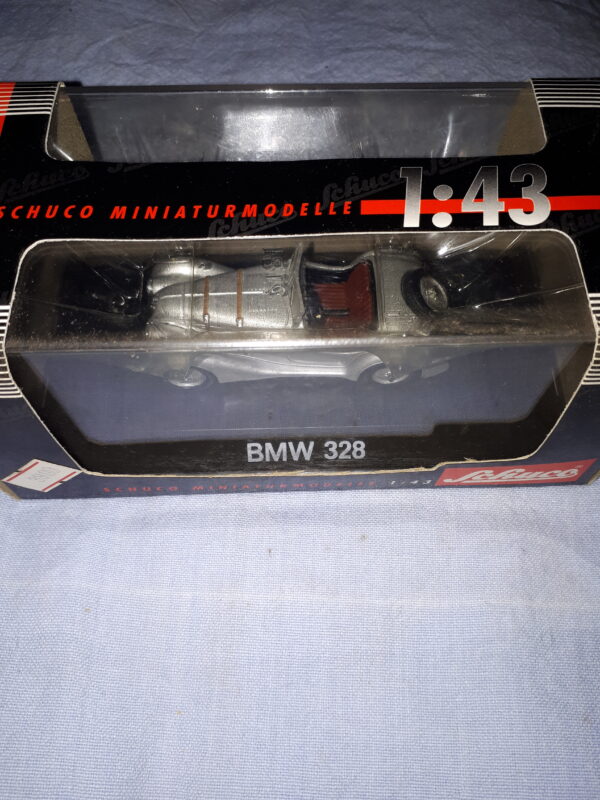 SCHUCO BMW 328 SILBER 1:43