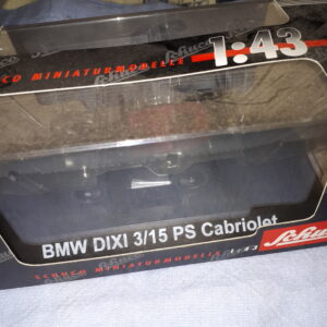 SCHUCO BMW DIXI 3/15 CABRIO SCHWARZ 1:43