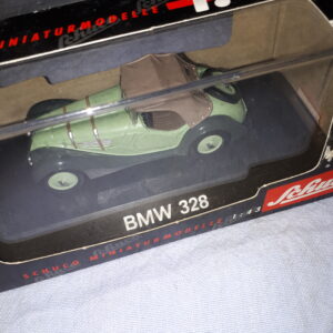 SCHUCO BMW 328 SOFTTOP GRÜN/DUNKEL GRÜN 1:43