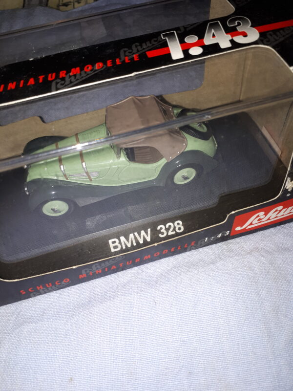 SCHUCO BMW 328 SOFTTOP GRÜN/DUNKEL GRÜN 1:43