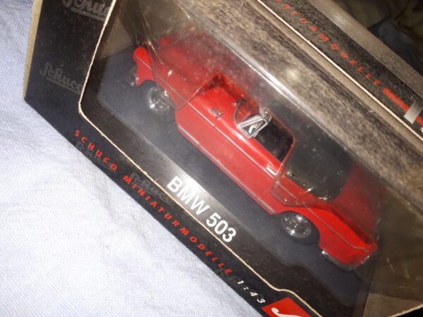 SCHUCO BMW 503 CABRIO ROT 1:43