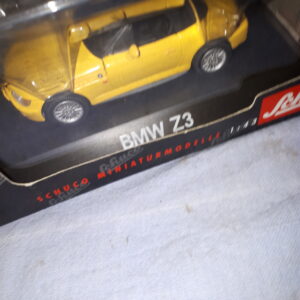 SCHUCO BMW Z3 GESCHLOSSEN GELB 1:43