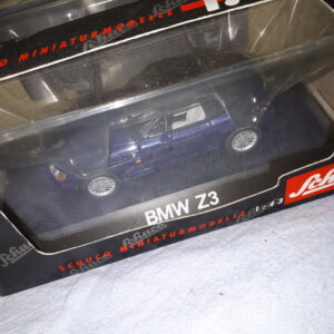 SCHUCO BMW Z3 GESCHLOSSEN BLAU 1:43