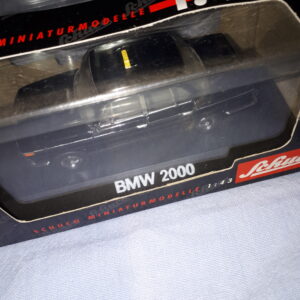 SCHUCO BMW 2000 TAXI SCHWARZ 1:43