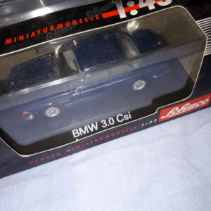 SCHUCO BMW 3,0 CSI BLAU 1:43
