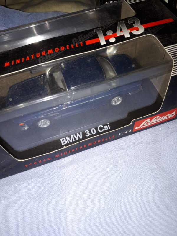 SCHUCO BMW 3,0 CSI BLAU 1:43