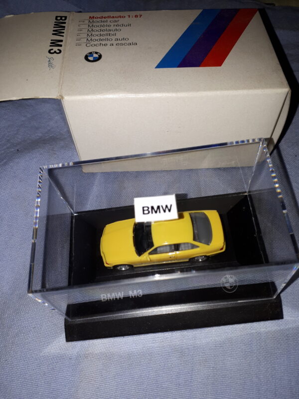 BMW M3 GELB 1:87