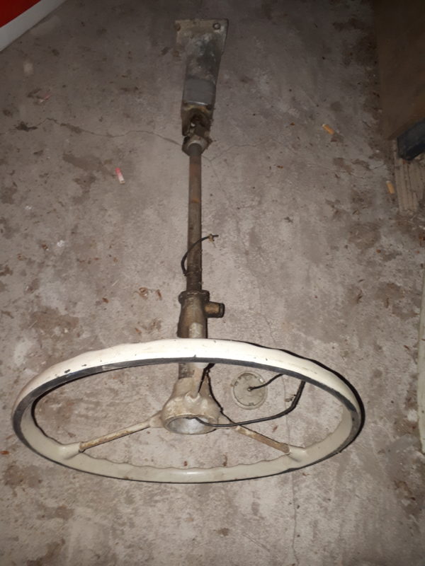 V 135ECT: LENKRAD MIT STANGE GEBRAUCHT