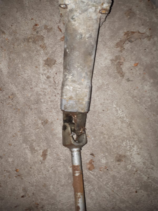 V 135ECT: LENKRAD MIT STANGE GEBRAUCHT