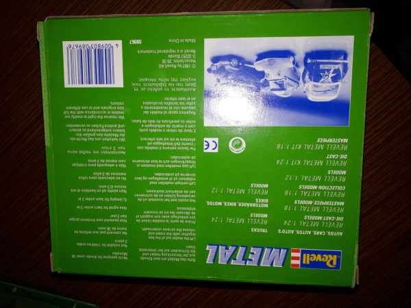 REVELL METALL MESSERSCHMITT KR 200 1:18 TEMPO