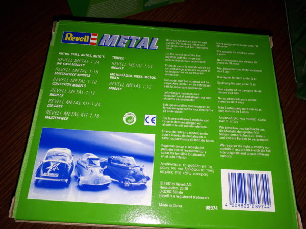 REVELL METAL MESSERSCHMITT KR 200 1:18 PERSIL
