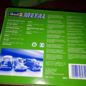 REVELL METAL MESSERSCHMITT KR 200 1:18 PERSIL