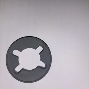 K027a TÜRGRIFFGUMMI GRAU