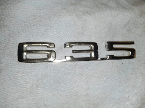 BMW EMBLEM 635 ZUM STECKEN