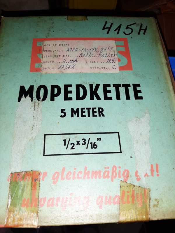 MOPEDKETTE 415H 1/2×3/16 , 5METER