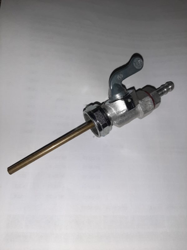 BENZINHAHN LINKS GEWINDE FÜR 8MM SCHLAUCH