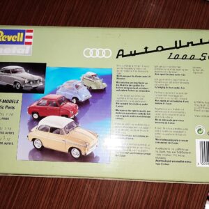 REVELL METAL AUTO UNION 1000S COUPE GRAU/GRÜN 1:18