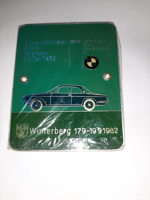 6.INTERNATIONALES BMW VETERANEN TREFFEN 1982 WINTERBERG