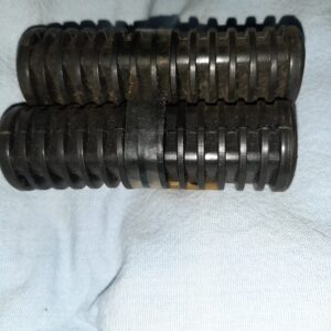 RUBBER PILLION FUßRASTENGUMMI SCHWARZ