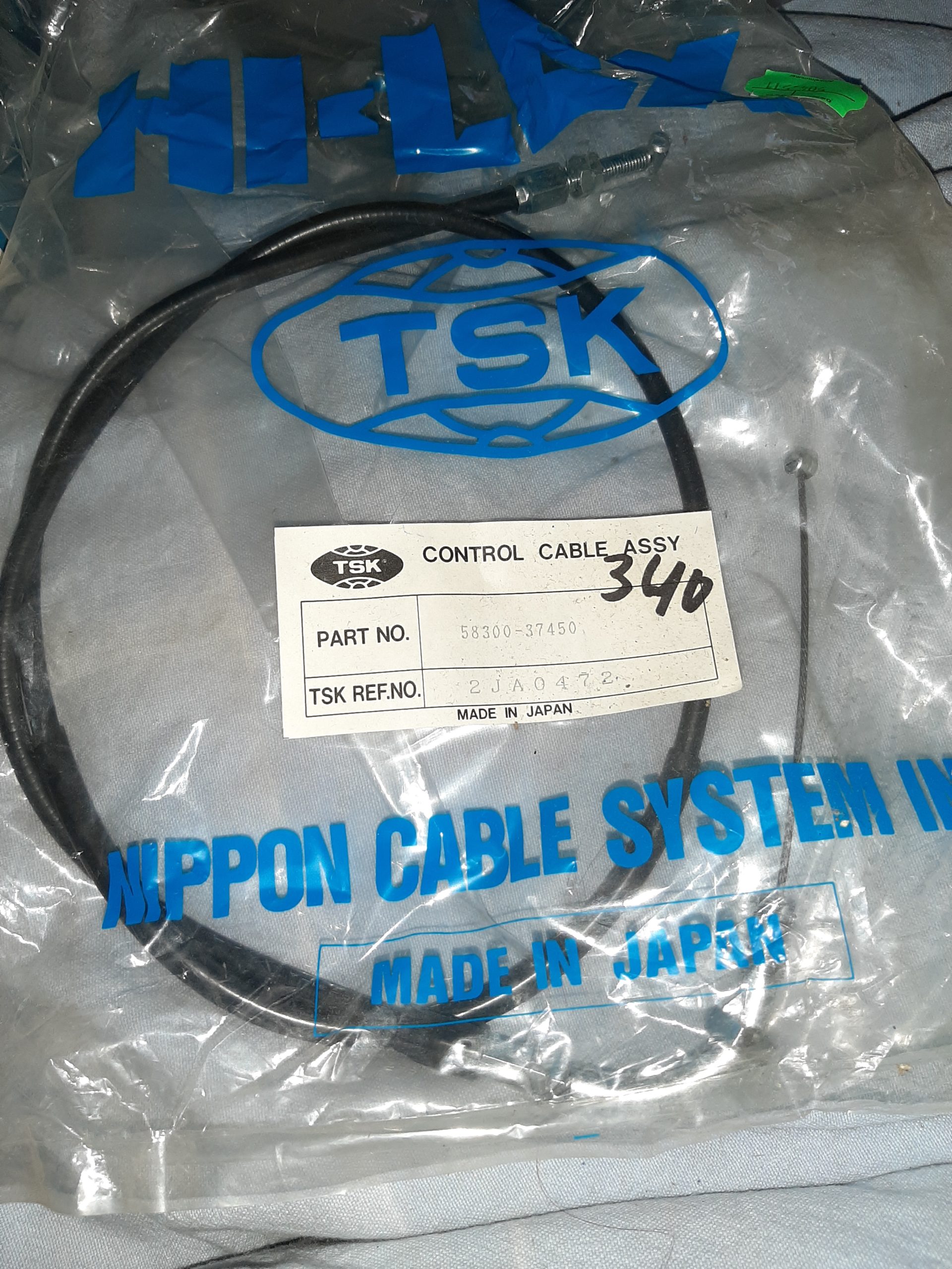 GASZUG CABLE ASSY.TROTTLE DR500