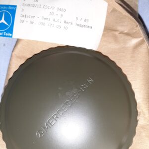 VERSCHLUßDECKEL DAIMLER BENZ OHNE LÜFTUNG AUS BUNDESWEHRBESTAND