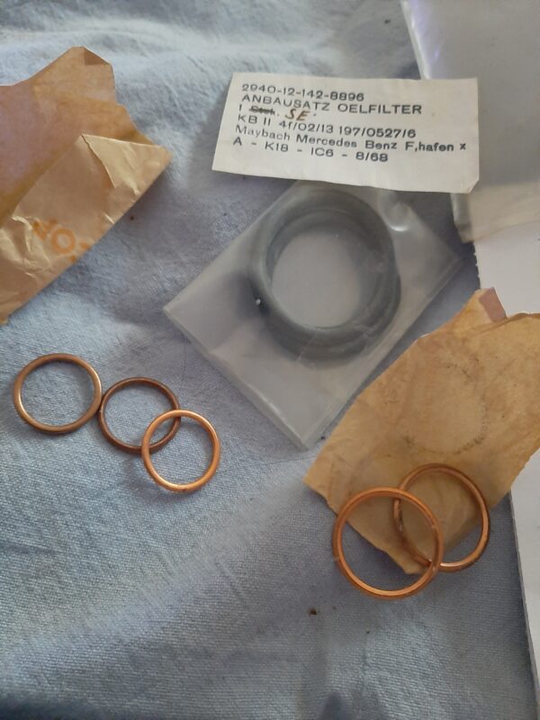 ANBAUSATZ OELFILTER MAYBACH MERCEDES BENZ