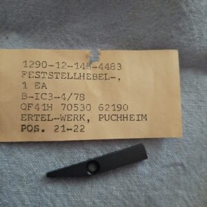 FESTSTELLHEBEL /ERTEL WERK