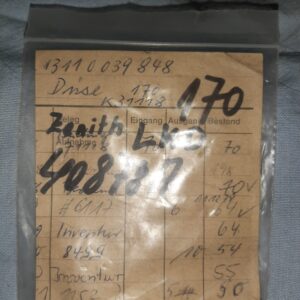 ZENITH LUFTKORREKTUR DÜSE 170/K31118