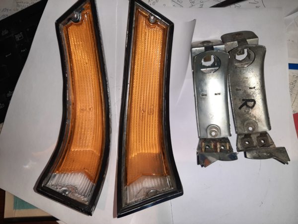 T20 B25 BLINKERGLAS SATZ RECHTS UND LINKS MIT REFLEKTOREN