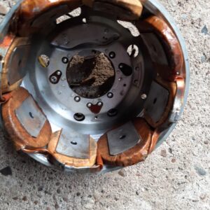 DYNASTARTER OHNE ANKER UNBENUTZT FÜR NSU MIT DECKEL