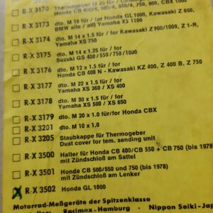 RACIMEX HALTER HONDA GL 1000