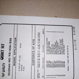 MOTORDICHTSATZ GPZ550KZ ect.