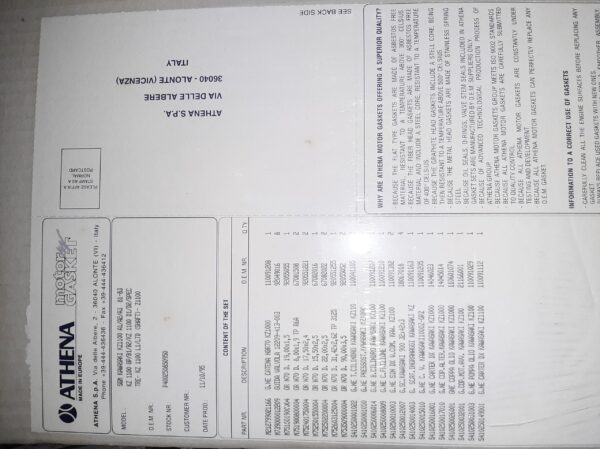 MOTORDICHTSATZ Z1100STA/B ect.
