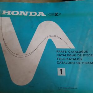 HONDA TEILE-KATALOG TEIL 1 , CBXz 1978 IN 4 SPRACHEN