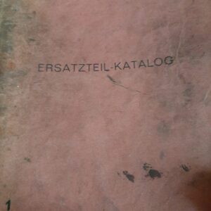 HONDA ERSATZTEIL-KATALOG 1, CB400F