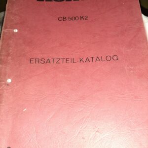 HONDA ERSATZTEIL-KATALOG 3, CB500K2