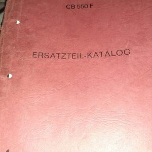 HONDA ERSATZTEIL-KATALOG 1,CB550F