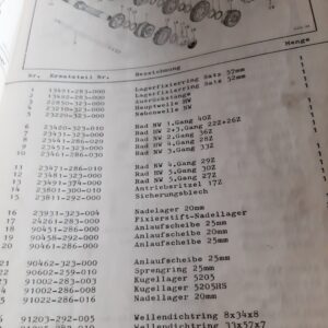 HONDAERSATZTEILKATALOG 1, CB500K2