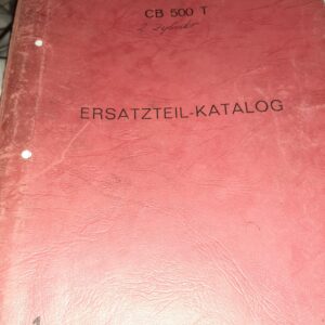 HONDA ERSATZTEIL-KATALOG 1, CB500T