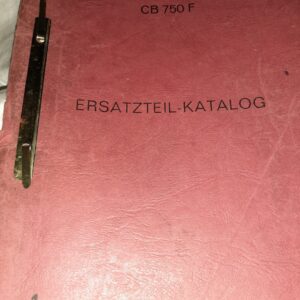 HONDA ERSATZTEIL-KATALOG 1, CB750F