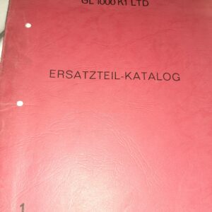 HONDA GL1000 K1 LTD ERSATZTEIL-KATALOG