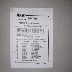 YAMAHA MOTORDICHTSATZ XT600