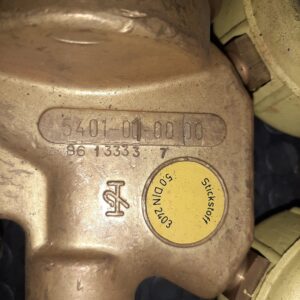 DRUCKEINSTELLGARNITUR FÜR STICKSTOFF 50 DIN 2403