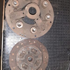 T2B089+091 KUPPLUNGSDRUCKPLATTE UND SCHEIBE 180 gebraucht