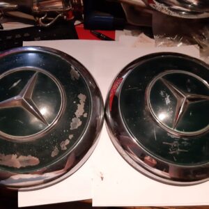 OLDTIMER MERCEDES RADKAPPE GRÜN