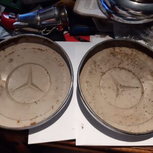 OLDTIMER MERCEDES RADKAPPE GRÜN
