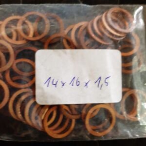 KUPFERDICHTRING 14x16x1,5