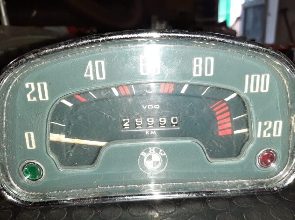 BMW 600 TACHOMETER 0-120 gebr.
